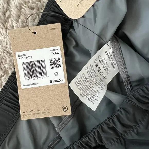Nike Tech Storm Fit Cargo Lightweight Shorts Men's 2XL HJ2946-010 NWT $135